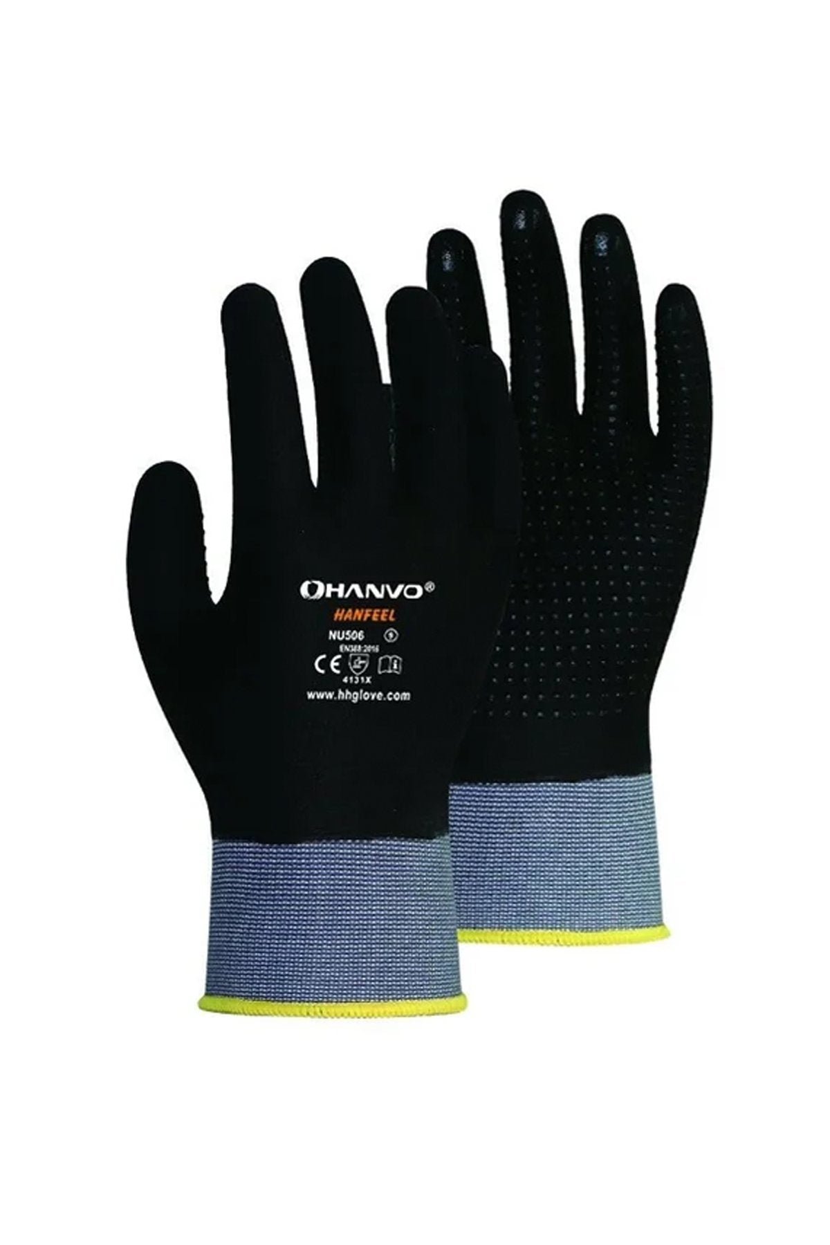 NU506 Full Kaplı Dotlu Köpük Nitril Mekanik İş Eldiveni NU506 Full Kaplı Dotlu Köpük Nitril Mekanik İş Eldiveni